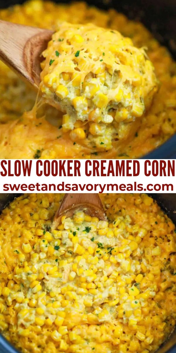 easy slow cooker creamed corn pin