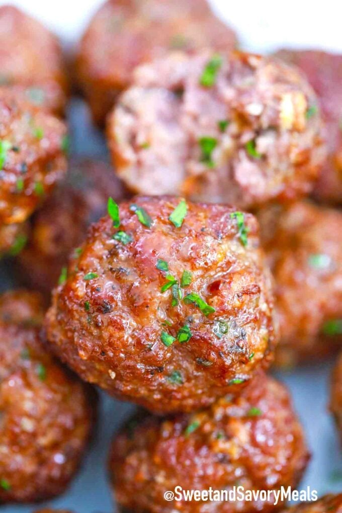 juicy meatballs