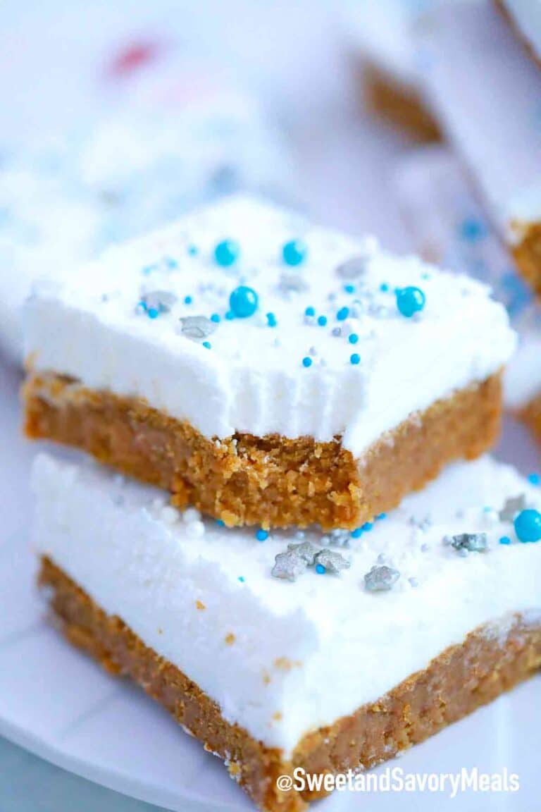 gingerbread cookie bars