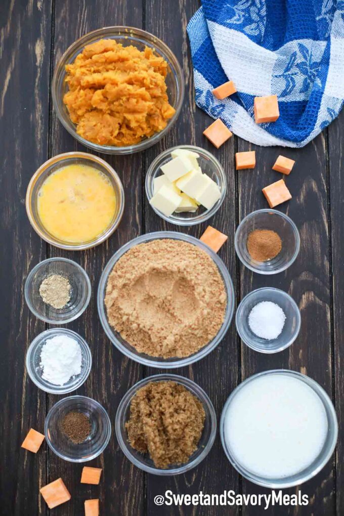 pressure cooker sweet potato pie ingredients