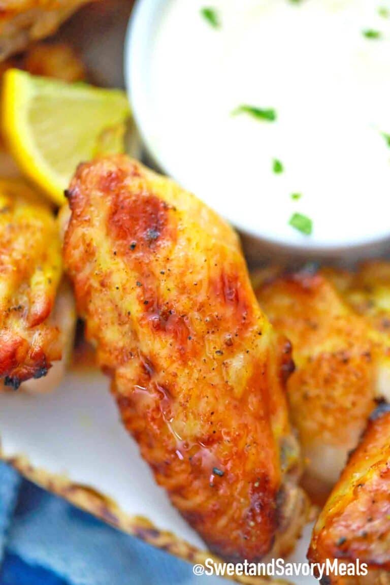 crispy lemon pepper wings