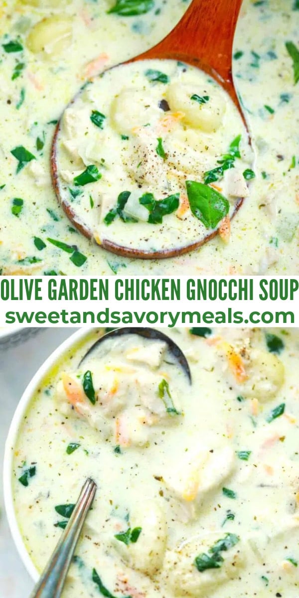 easy olive garden chicken soup pin