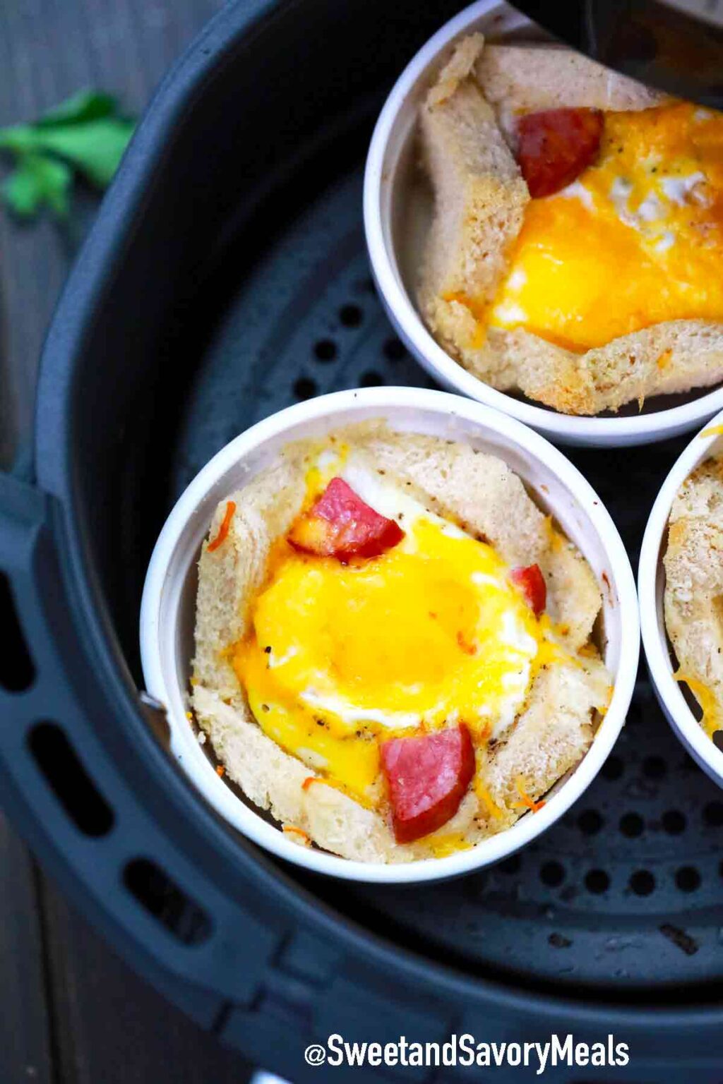 Air Fryer Egg Cups - Sweet and Savory Meals
