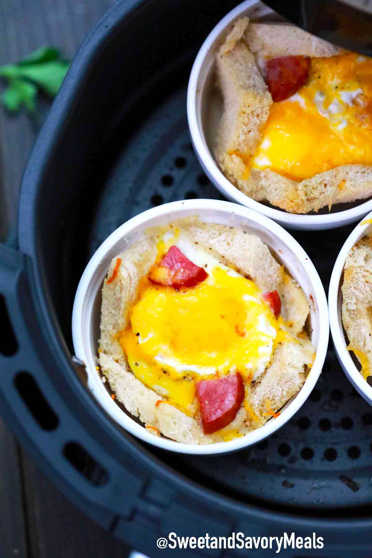 Air Fryer Egg Cups Sweet and Savory Meals