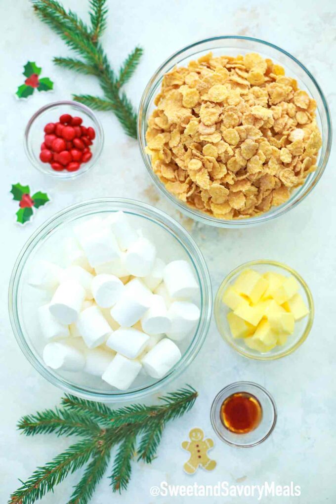 ingredients on a table