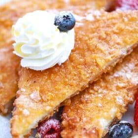 cornflakes Crusted French toast
