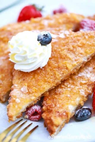 cornflakes Crusted French toast