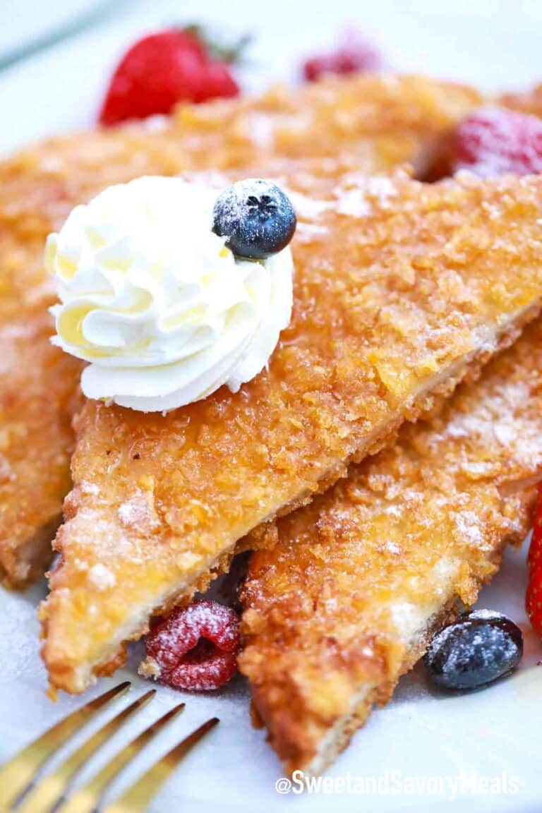 cornflakes Crusted French toast