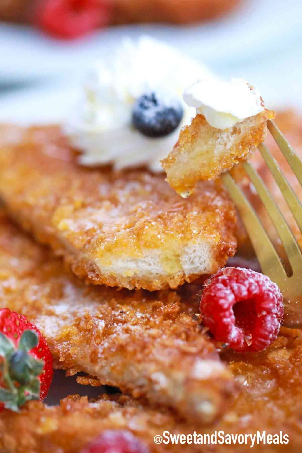 Cornflake Crusted French Toast S&SM