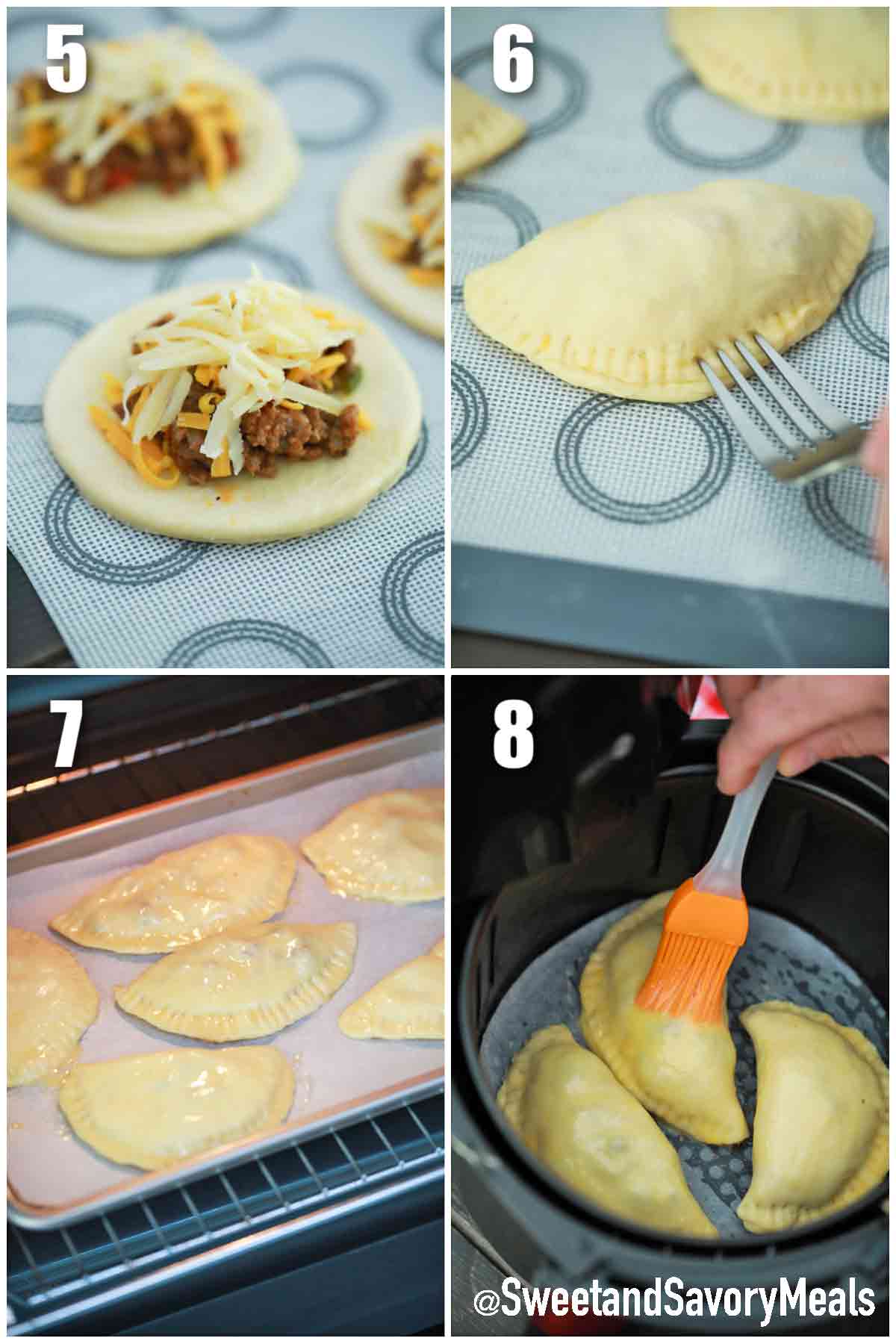 Air Fryer Beef Empanadas [Video] - Sweet And Savory Meals