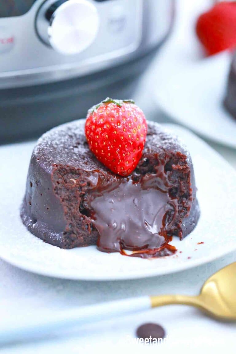 instant pot chocolate lava cake