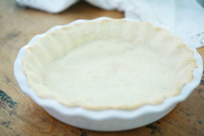 Flaky and buttery Amish pie crust.