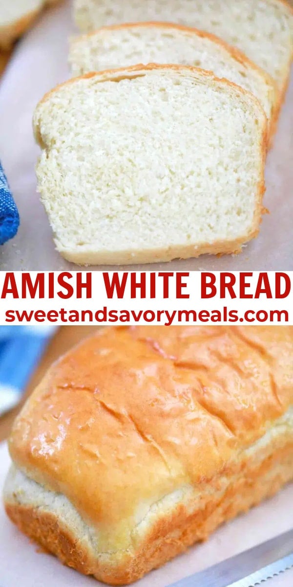 easy amish white bread pin
