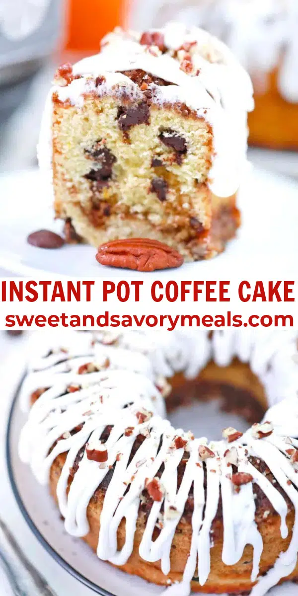easy instant pot coffee cake pin