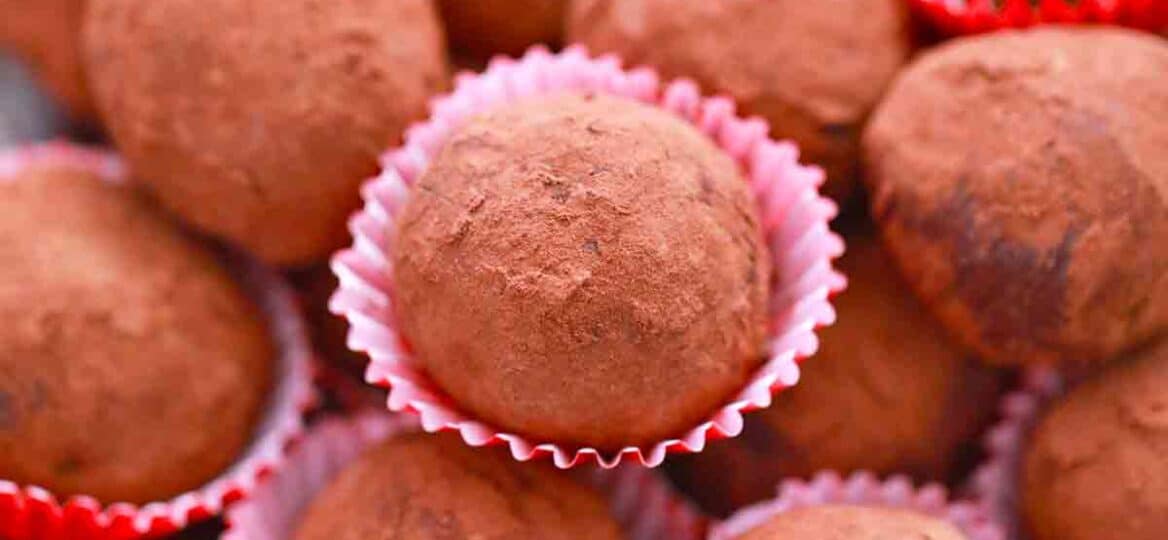 chocolate baileys truffles