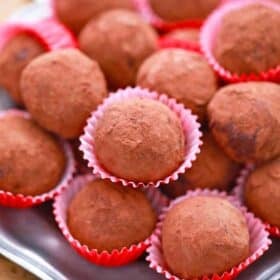 chocolate baileys truffles