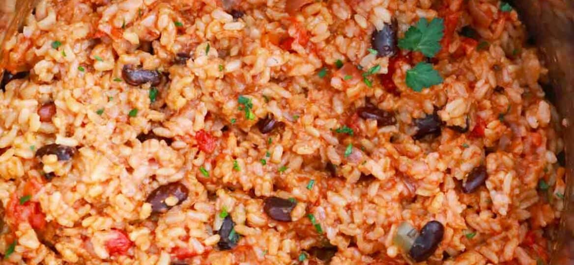 instant pot rice and beans