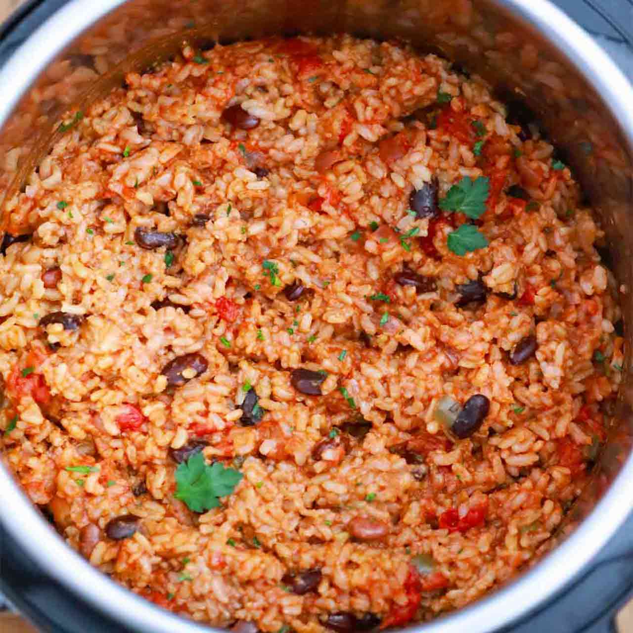 Instant Pot Rice and Beans Recipe