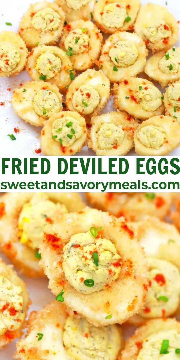 Fried Deviled Eggs - Spend With Pennies