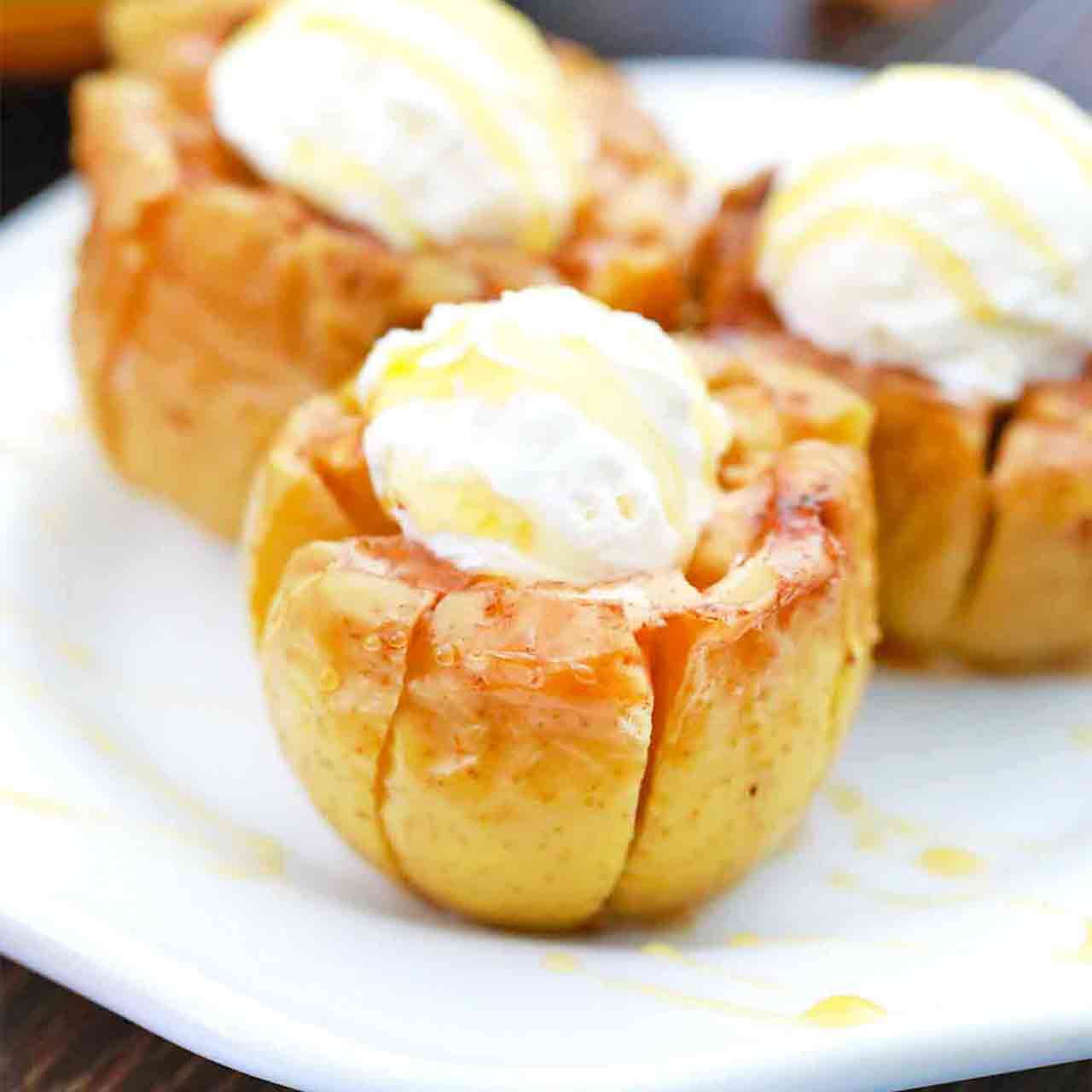 Air Fryer Apple Bloom Trader Joe's Copycat Sweet and Savory Meals