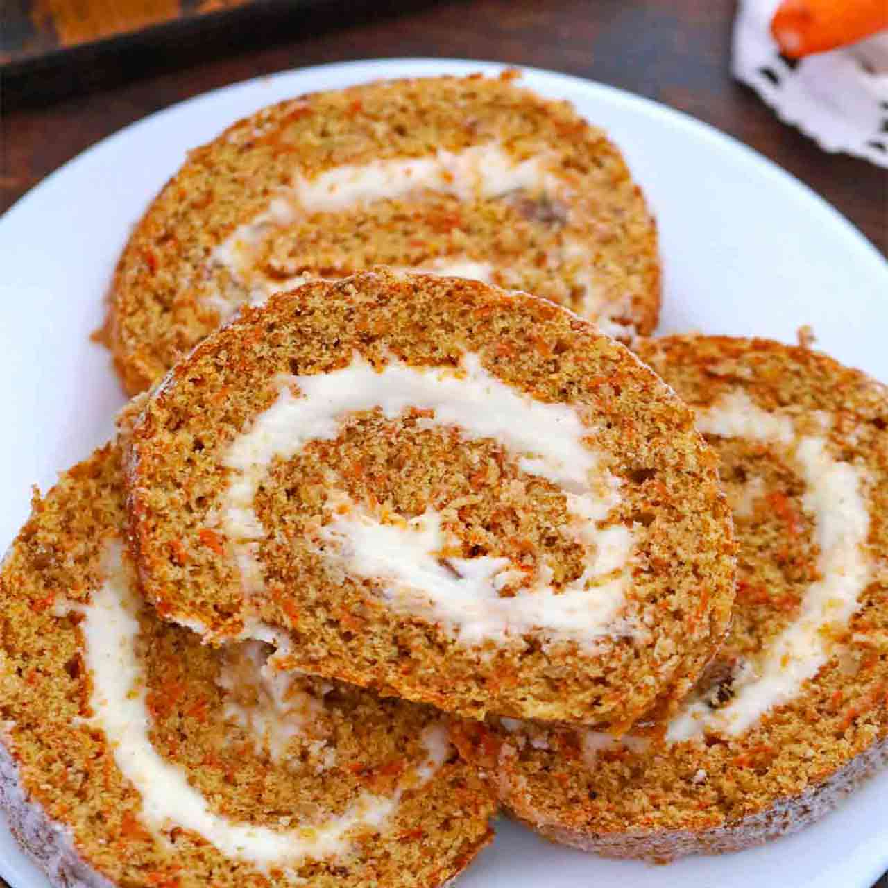 Carrot Cake Roll Recipe
