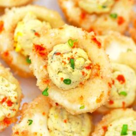 fried deviled eggs