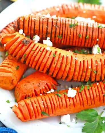 Hasselback Carrots