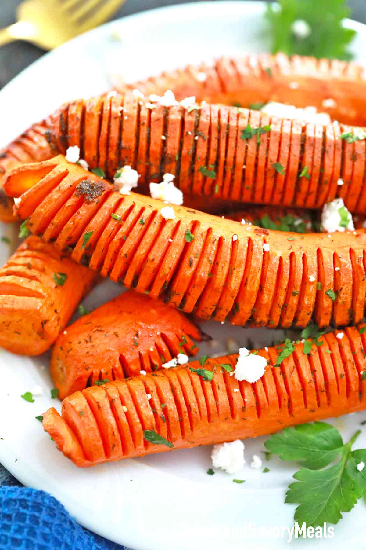 hasselback carrots