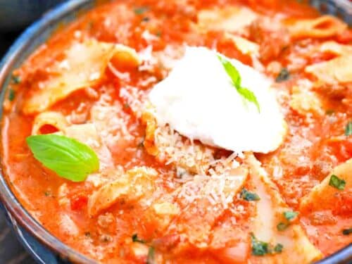 Thermomix Lasagna Soup