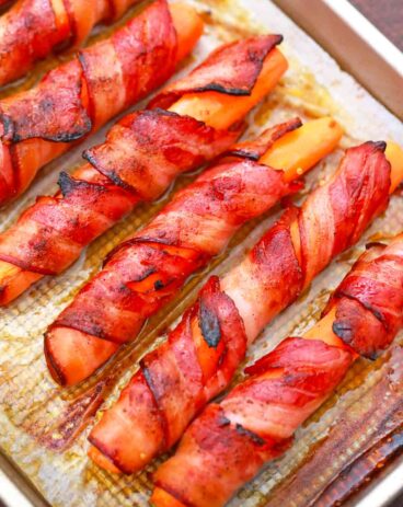 Maple Bacon Carrots