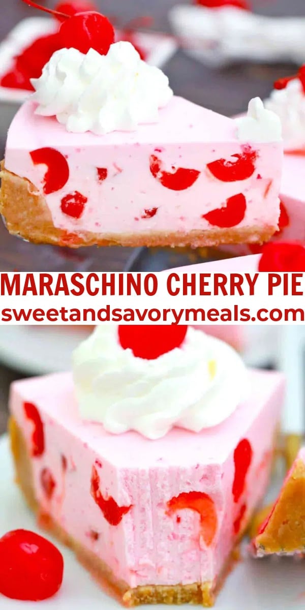 easy maraschino cherry pie pin
