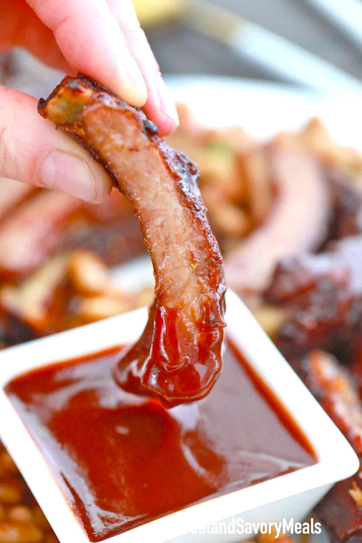 Air Fryer Pork Ribs Recipe Sweet and Savory Meals