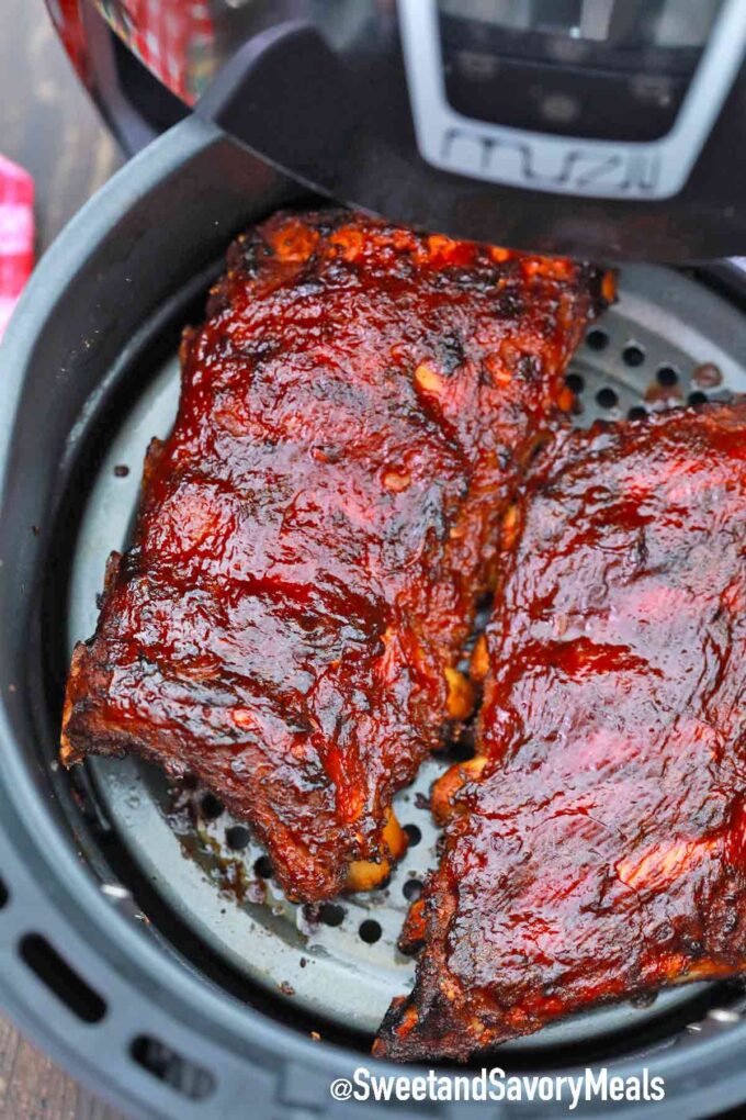 air fried pork ribs