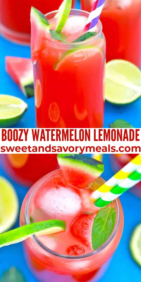 easy watermelon lemonade pin