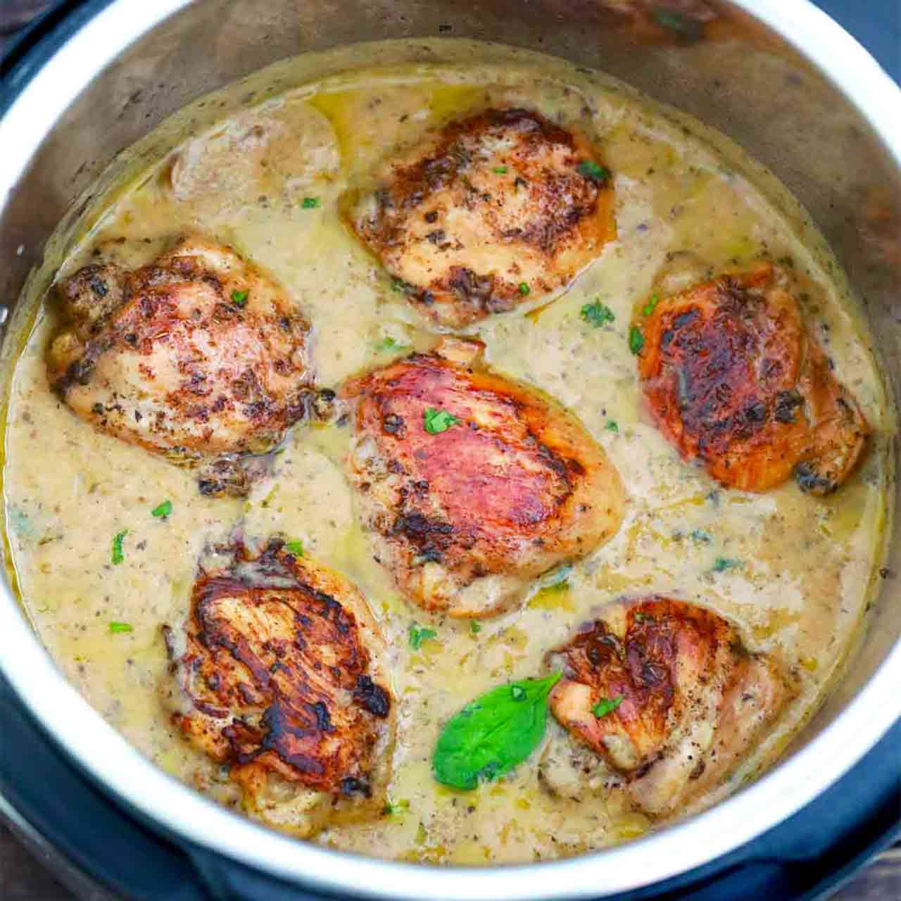 Tuscan chicken discount thighs instant pot