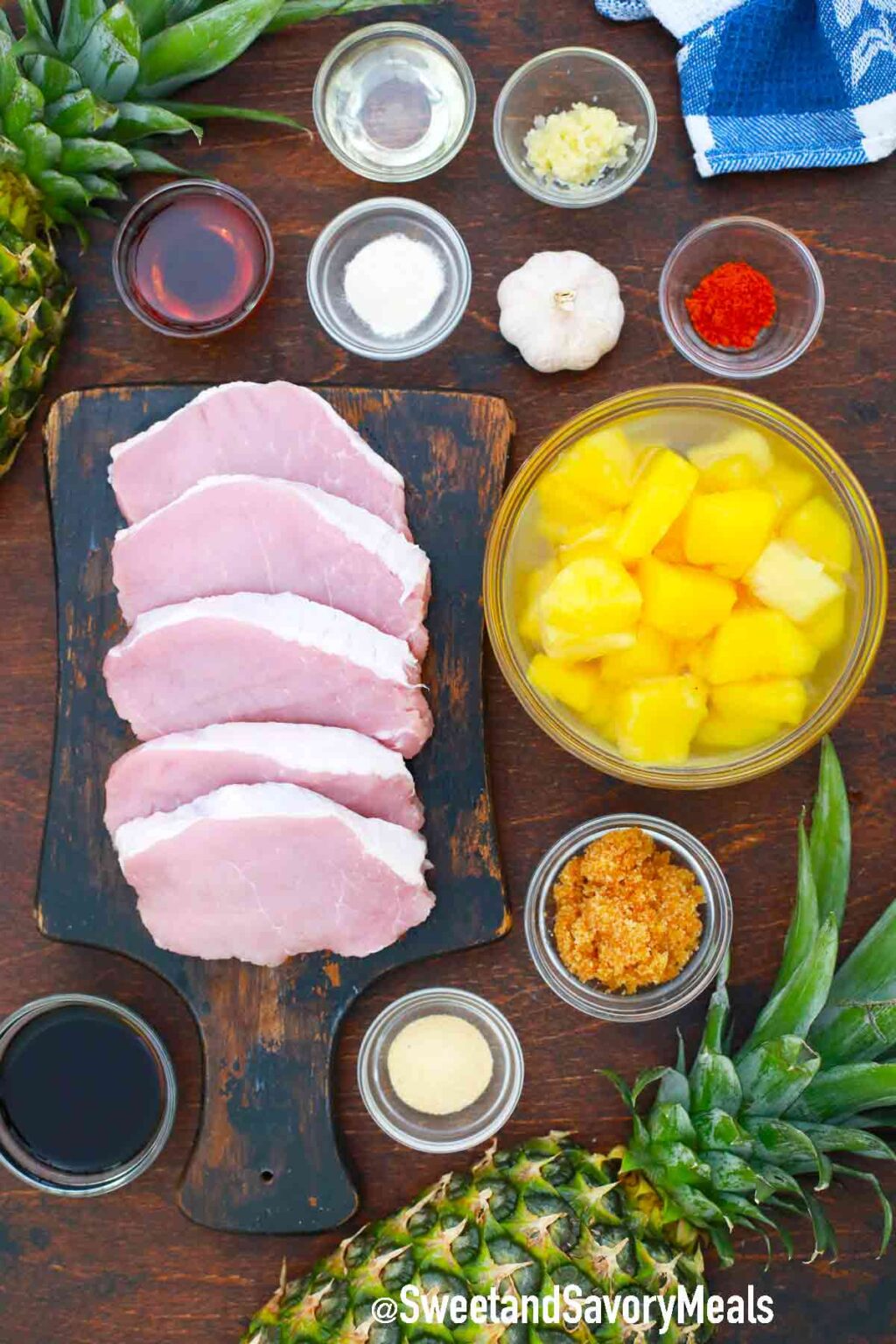 Pineapple Pork Chops One Pan [Video] Sweet and Savory Meals