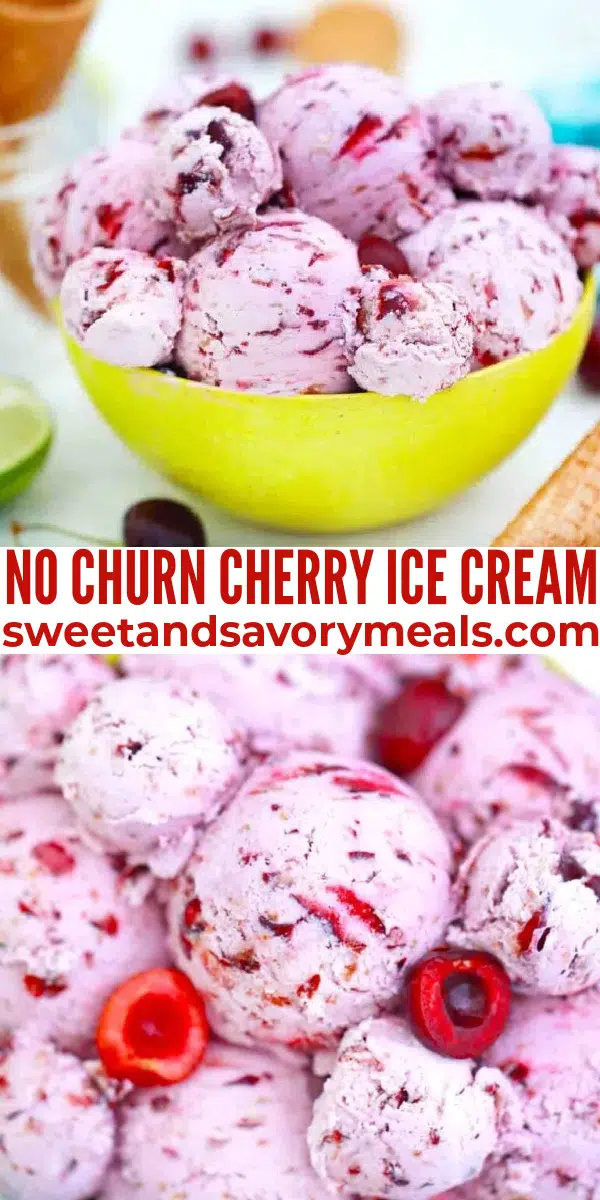 easy cherry ice cream pin