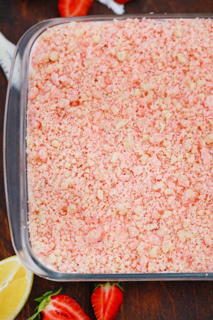 Strawberry vanilla dream dessert.