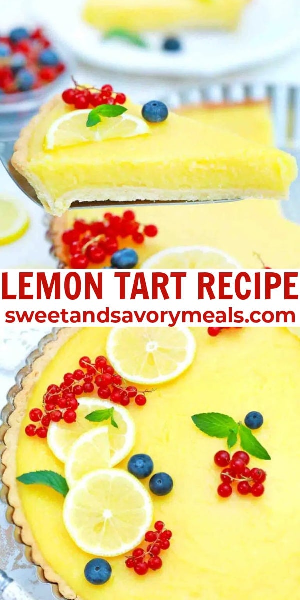 easy lemon tart pin