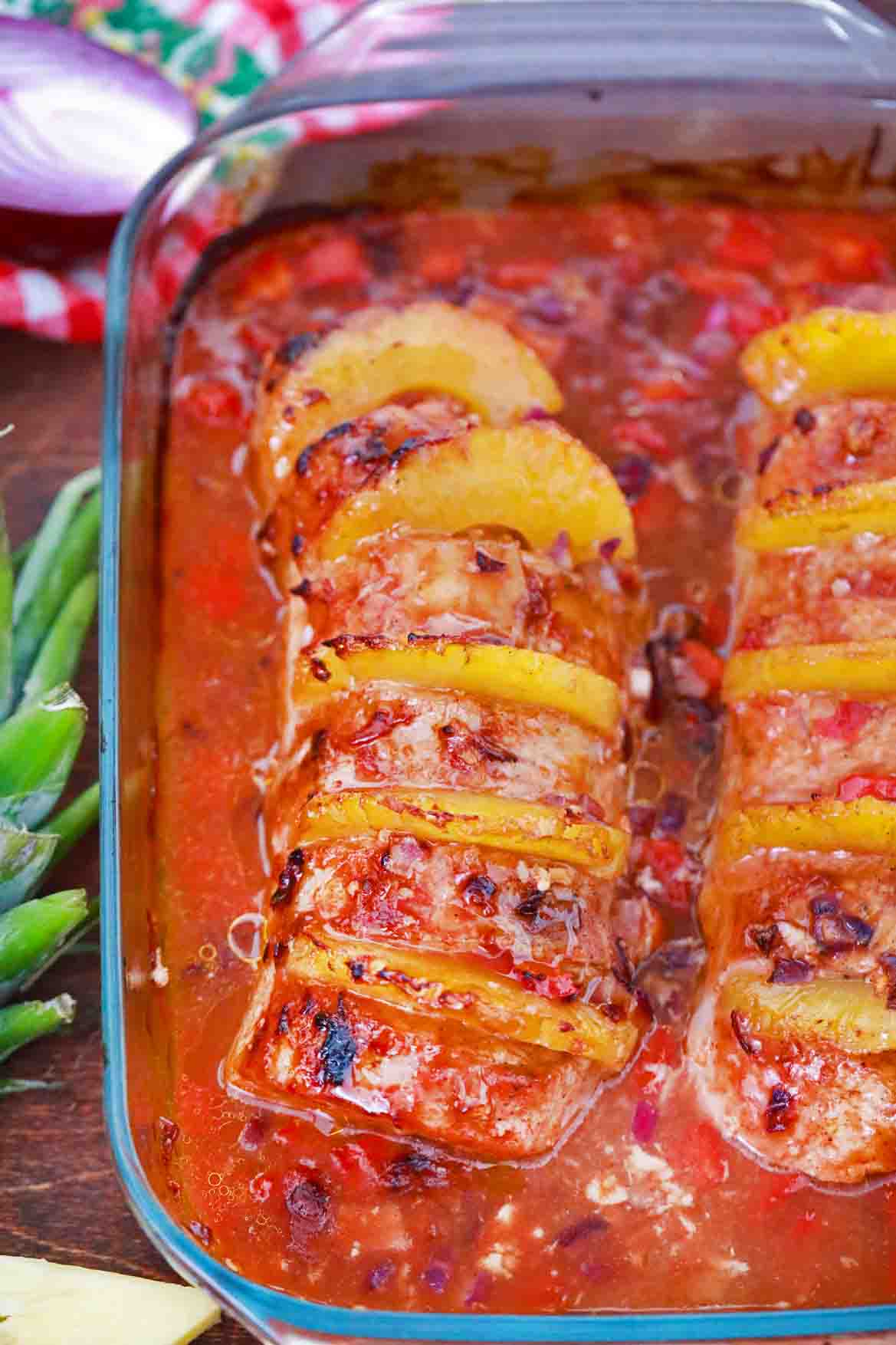 Hawaiian Pineapple Pork Loin Recipe [Video] Sweet and Savory Meals