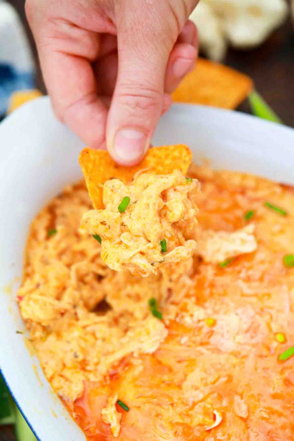 Instant Pot Buffalo Chicken Dip Recipe [Video] - Sweet and Savory Meals