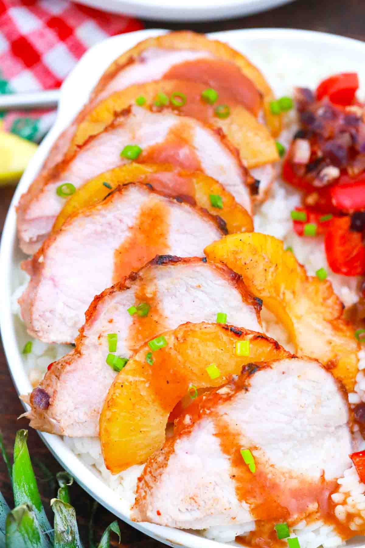 Hawaiian Pineapple Pork Loin Recipe [Video] Sweet and Savory Meals
