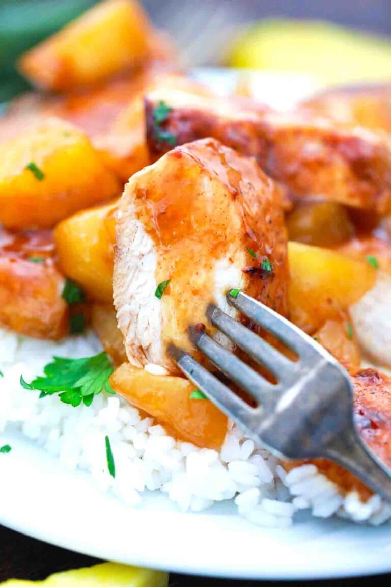 Pineapple Barbecue Chicken Recipe - Sweet And Savory Meals