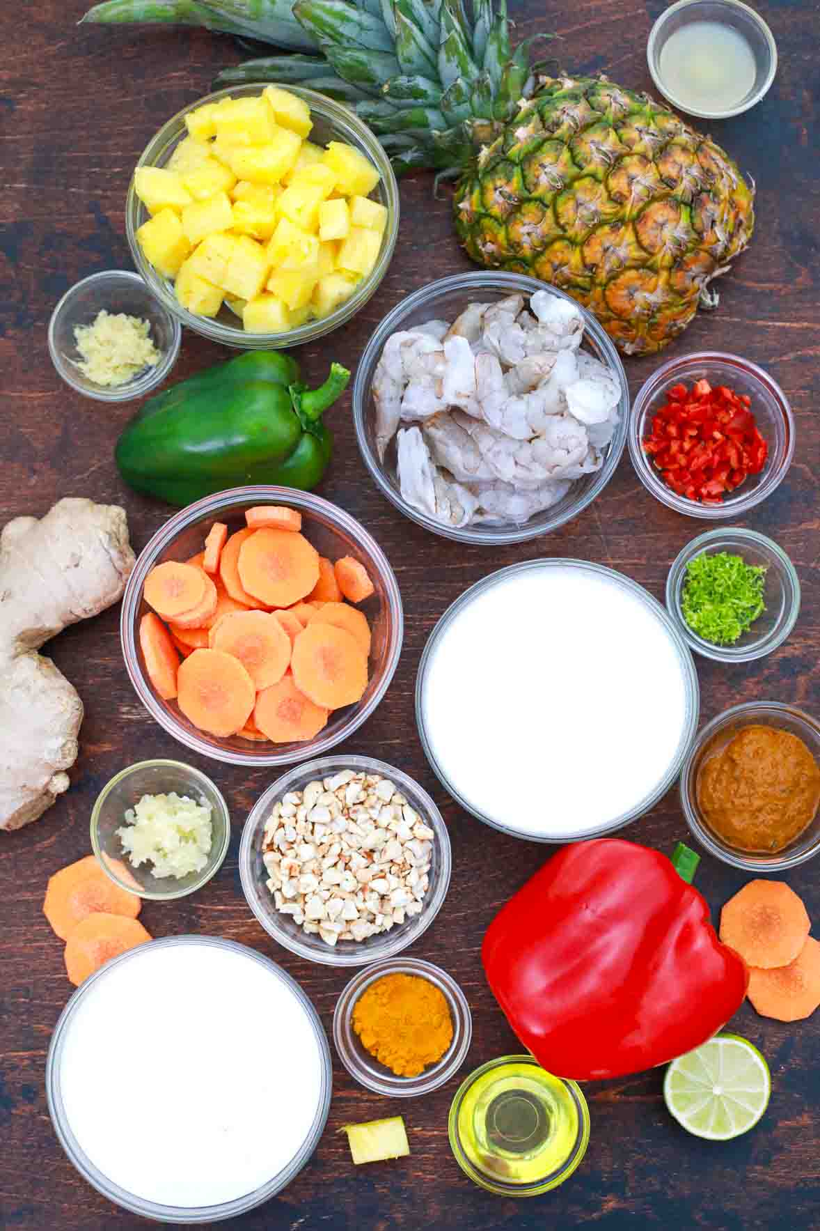 Pineapple Coconut Shrimp Curry Recipe Sweet and Savory Meals