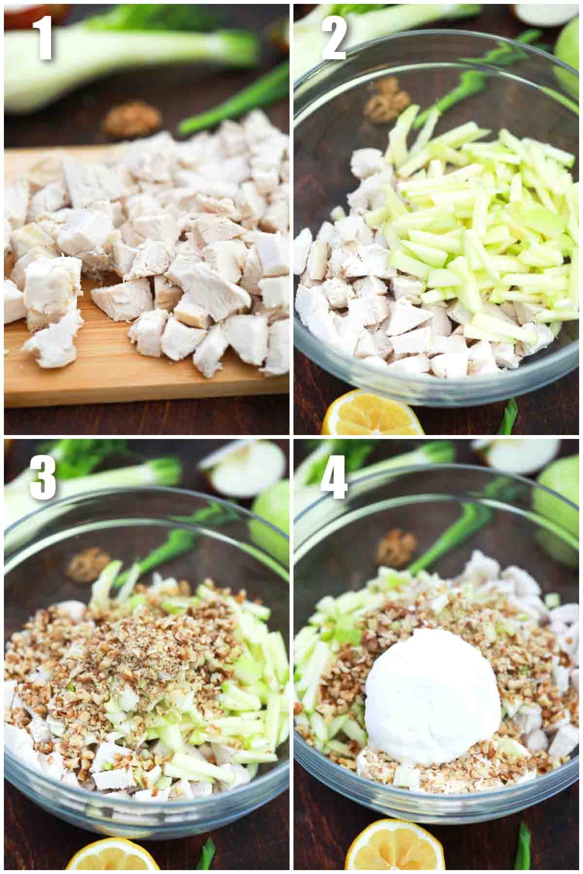 Apple Fennel Chicken Salad Recipe [Video] Sweet and Savory Meals