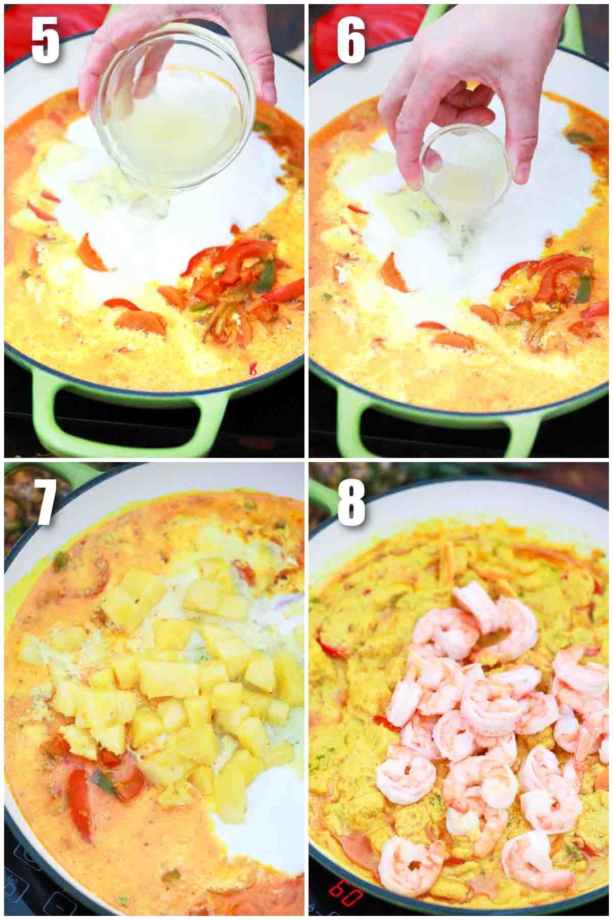 Pineapple Coconut Shrimp Curry Recipe - Sweet and Savory Meals