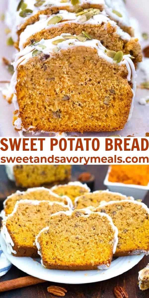 easy sweet potato bread pin