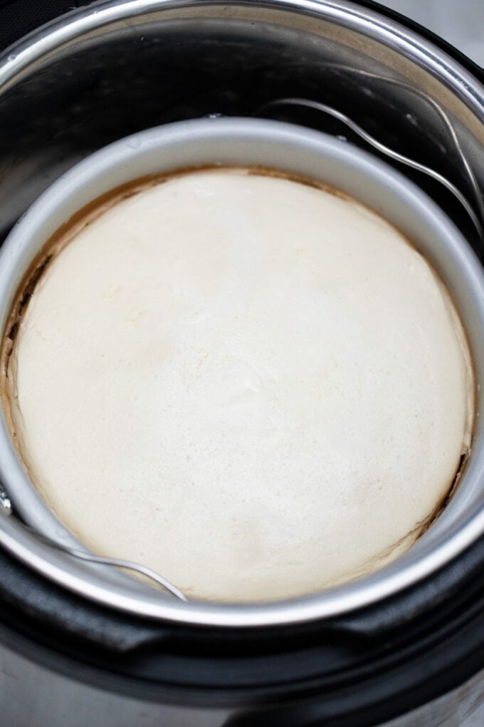 Instant pot carrot cake cheesecake