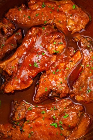 Very juicy and tender Instant Pot country style ribs.