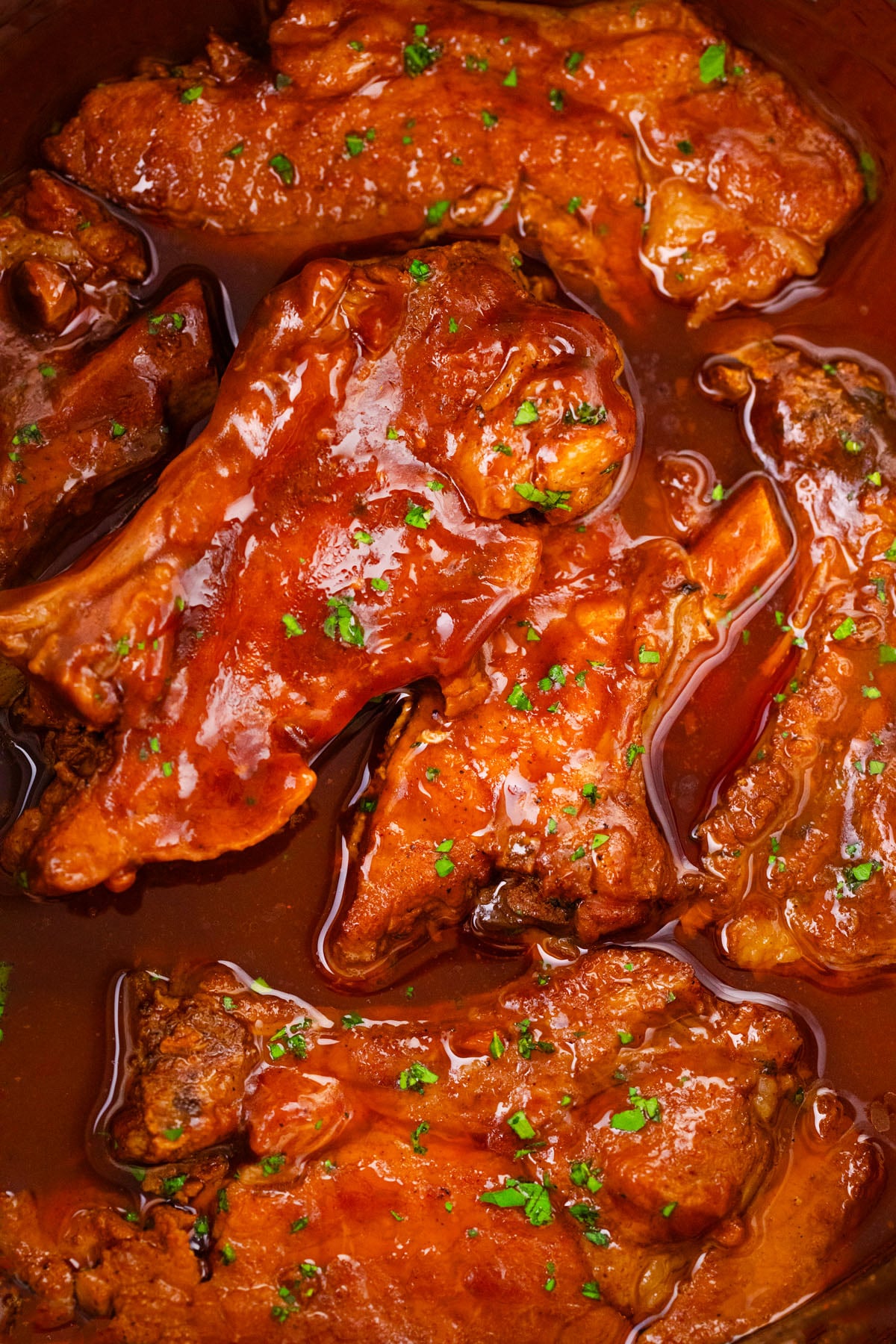 Very juicy and tender Instant Pot country style ribs.